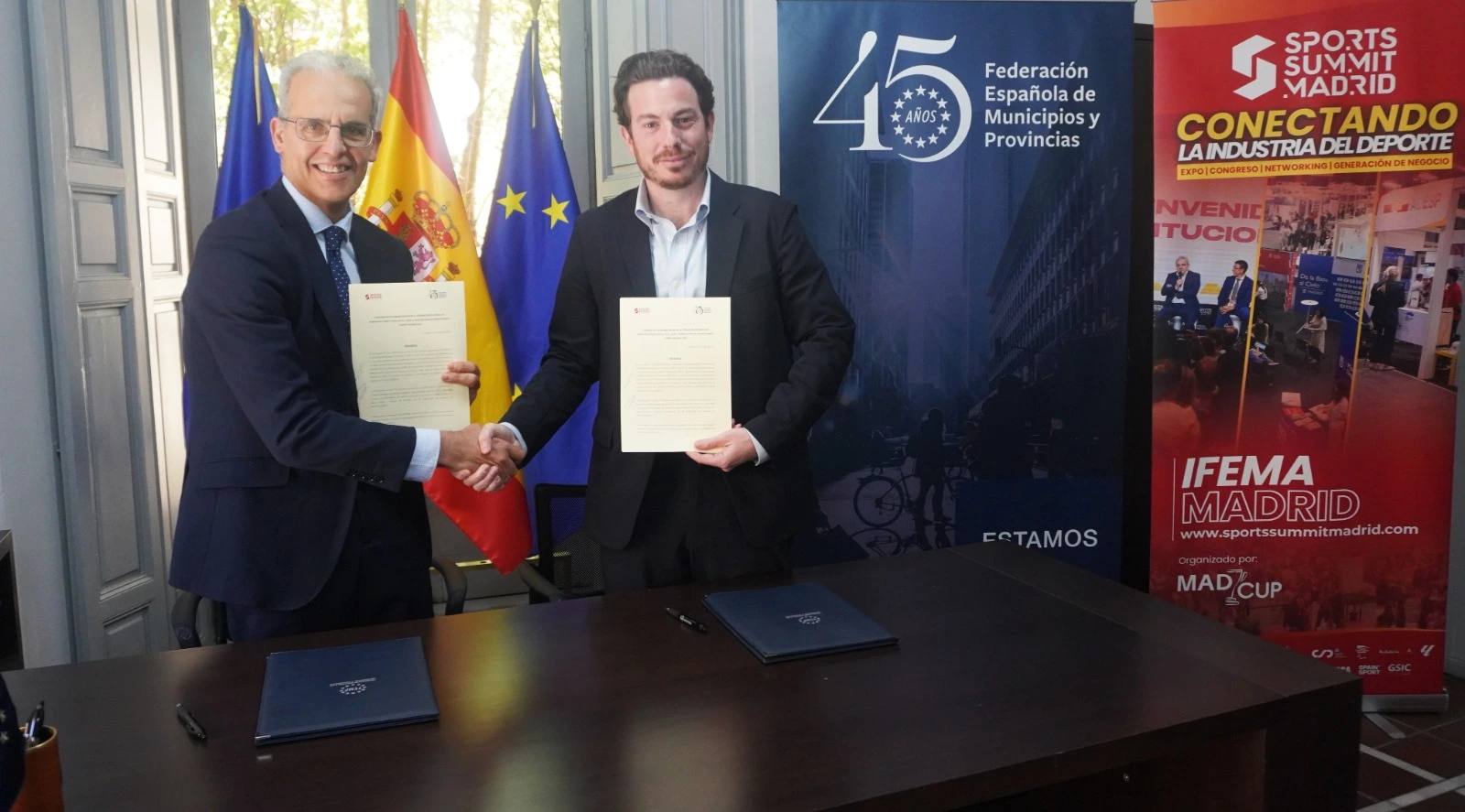 SPORTS SUMMIT MADRID and the Spanish Federation of Municipalities and Provinces FEMP join forces to boost the sports sector.