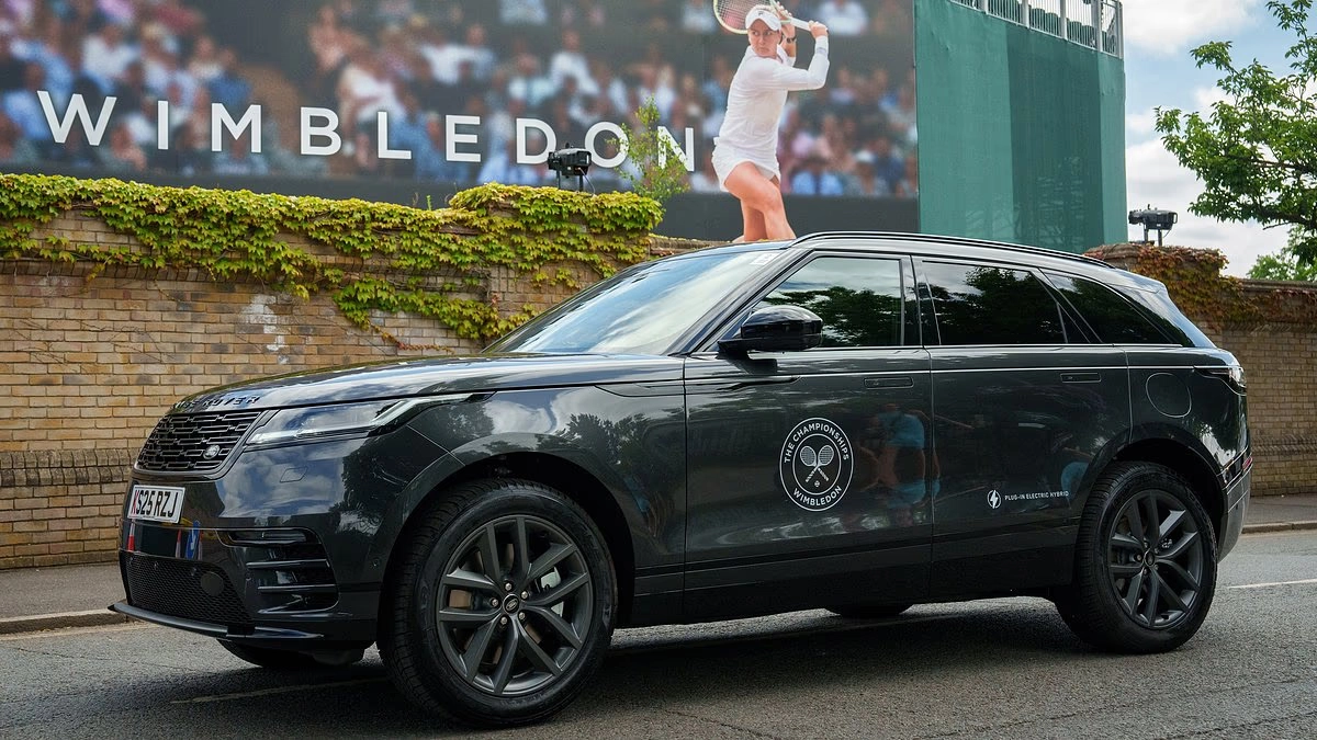 Jaguar Land Rover Extends Wimbledon Sponsorship With EV Innovation Focus